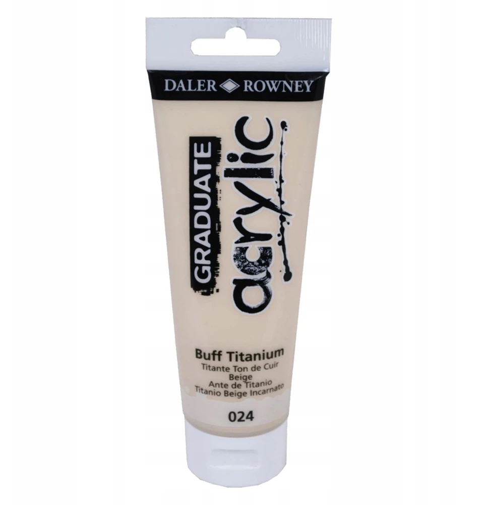 Daler-Rowney graduate acrylic 120ml buff titanium