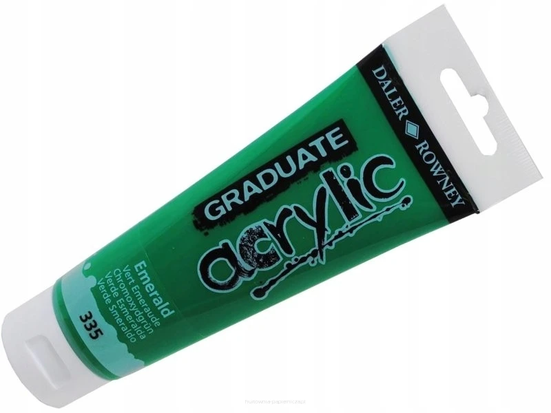 Daler Rowney Graduate akriliniai dažai 335 Emerald, 120 ml