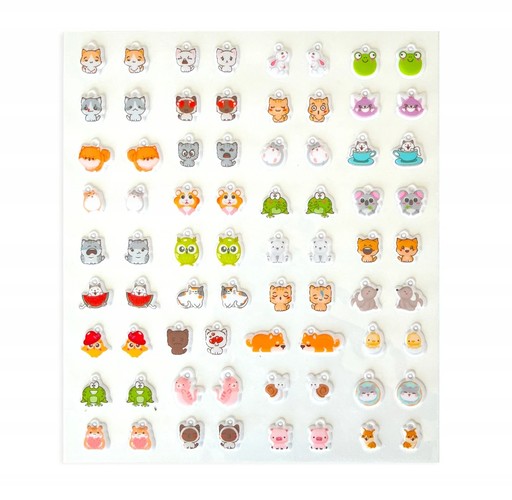 Dalprint Rinkinys papuošalų gamybai: "cute Animals" pakabukai ir apyrankės
