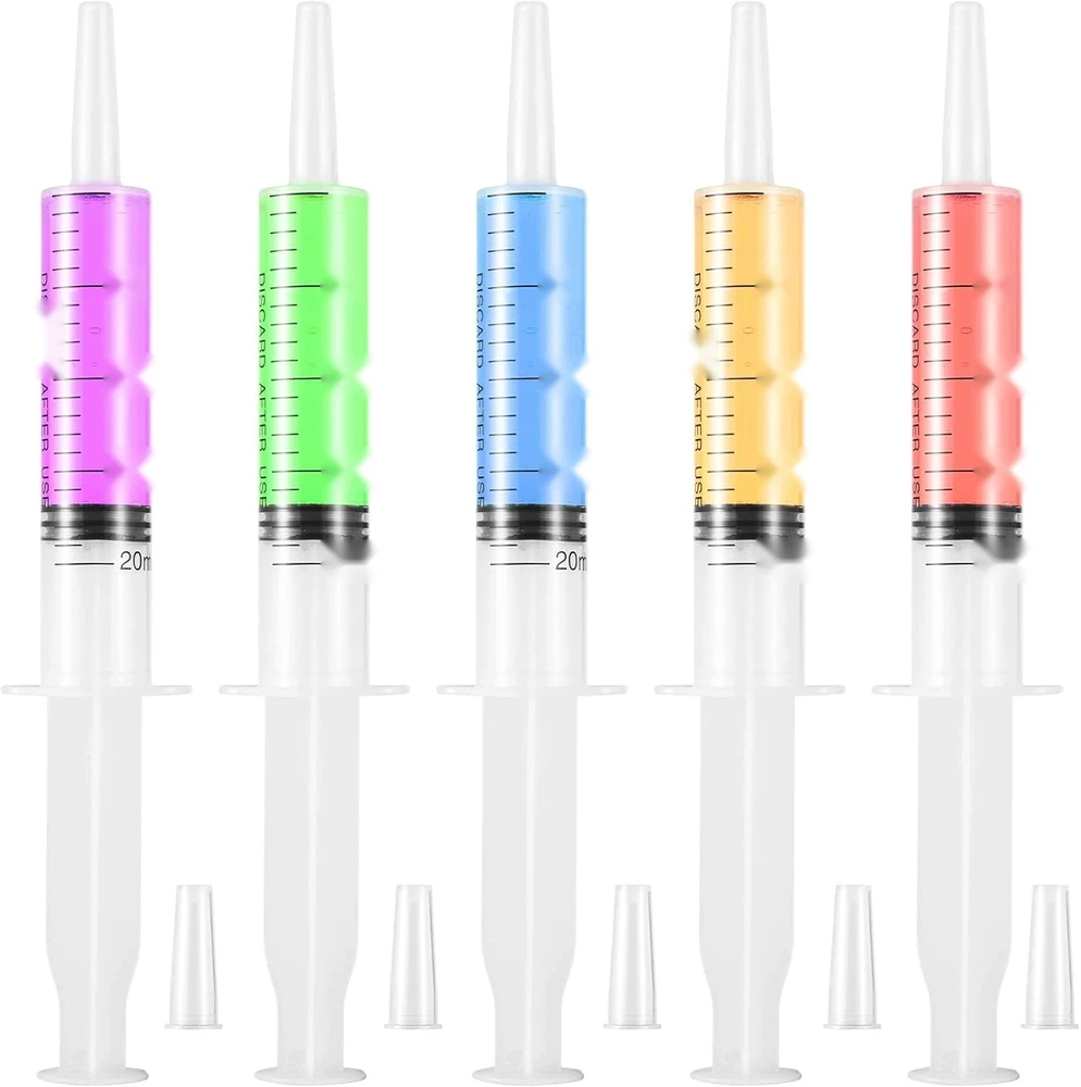 DALYTUVAS 20 ml 5 Vnt. PLASTIKINIS SKYSČIAS BEADABĖS TIKSLIUS ŠIETIMAS