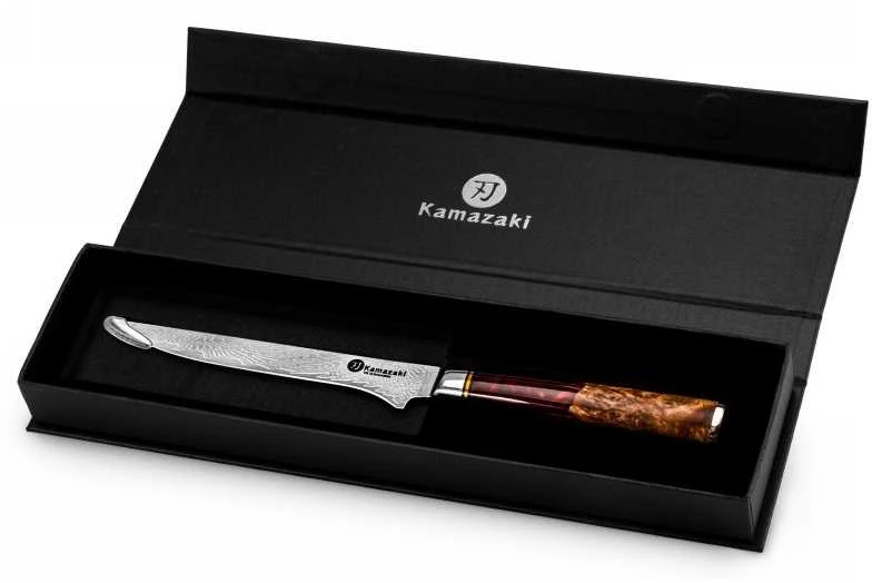 Damasko plieno nukaulinimo peilis Kamazaki, KZI207KN, 15 cm