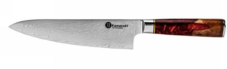 Damasko plieno peilis Kamazaki Chef KZI202KN, 20 cm