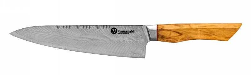 Damasko plieno peilis Kamazaki Chef KZI301KN, 20 cm