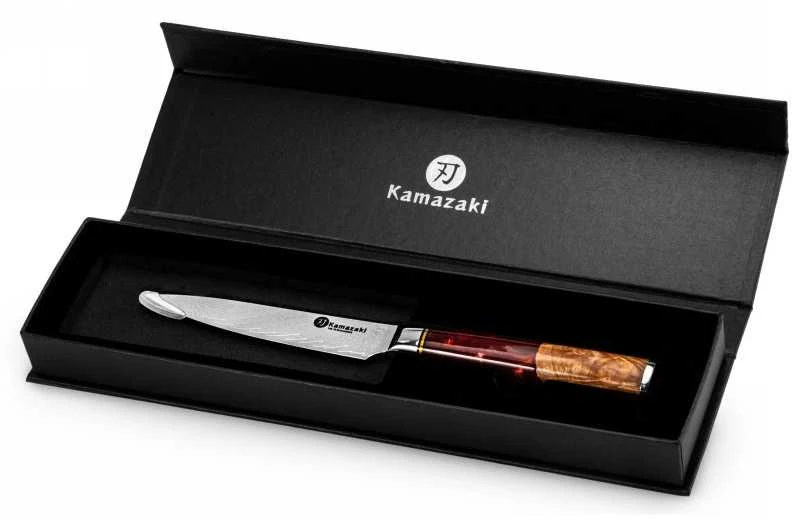 Damasko plieno peilis Kamazaki universalus KZI208KN, 13 cm