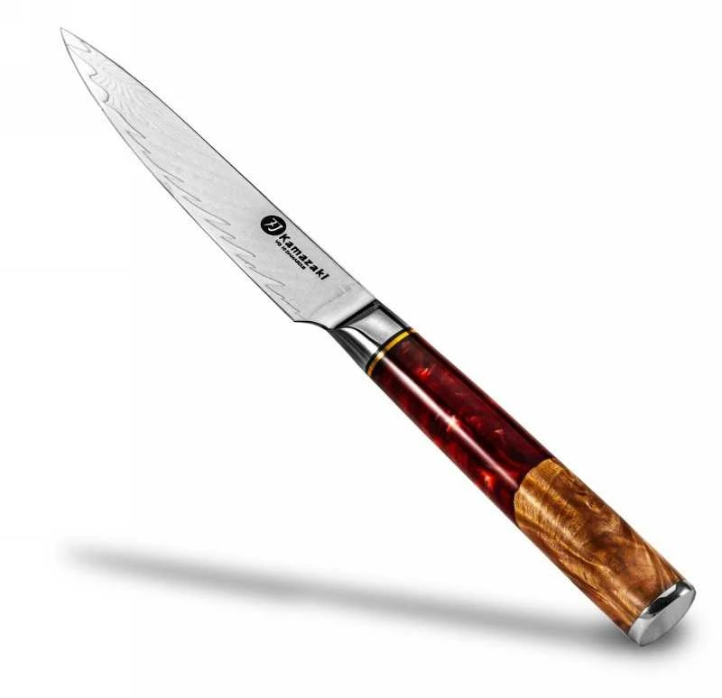 Damasko plieno peilis Kamazaki universalus KZI208KN, 13 cm