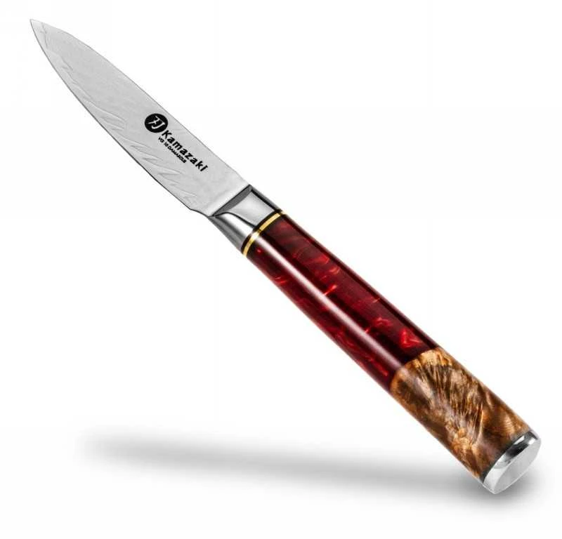 Damasko plieno Kamazaki universalus peilis KZI209KN, 9 cm