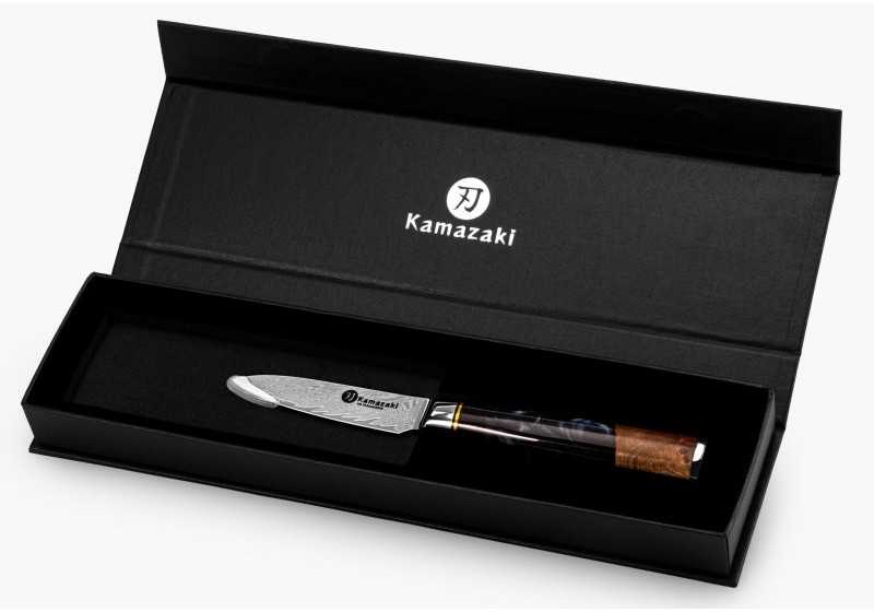 Damasko plieno universalus Kamazaki peilis KZI108KN, 9 cm