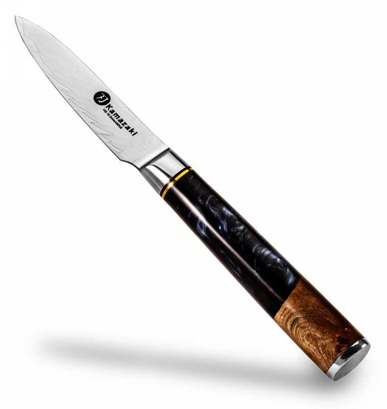 Damasko plieno universalus Kamazaki peilis KZI108KN, 9 cm