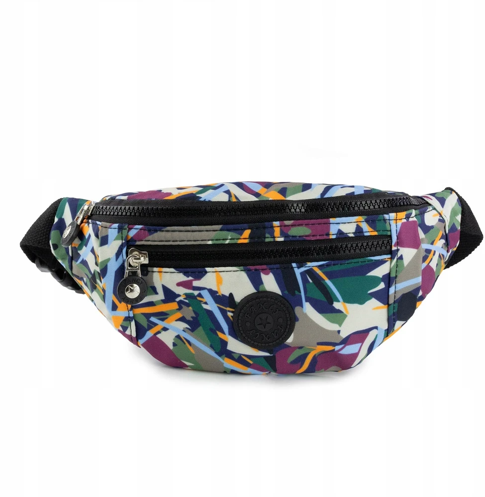 Damska nerka crossbody Alessio, wielokolorowa, poliestrowa, 41855