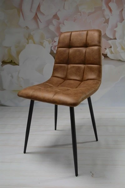 Dankor Design 4 CONIAK MINKŠTOS KĖDĖS MODERNĖS LOFTAS SVETAINĖS KĖDĖS Juodas DEN LEGS