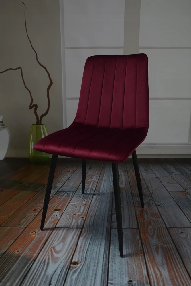 Dankor Design 4 DankorDesign AXA baklažanų kėdžių rinkinys