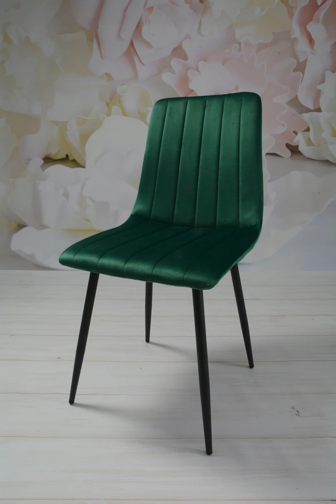 Dankor Design 4 DankorDesign AXA buteliuko žalių kėdžių rinkinys