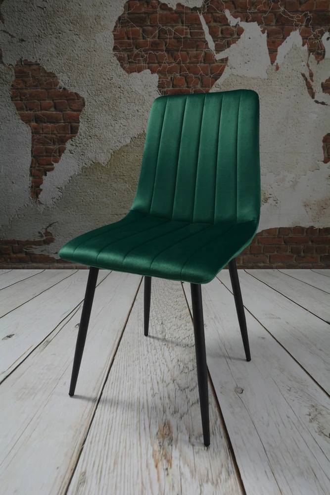 Dankor Design 4 DankorDesign AXA buteliuko žalių kėdžių rinkinys