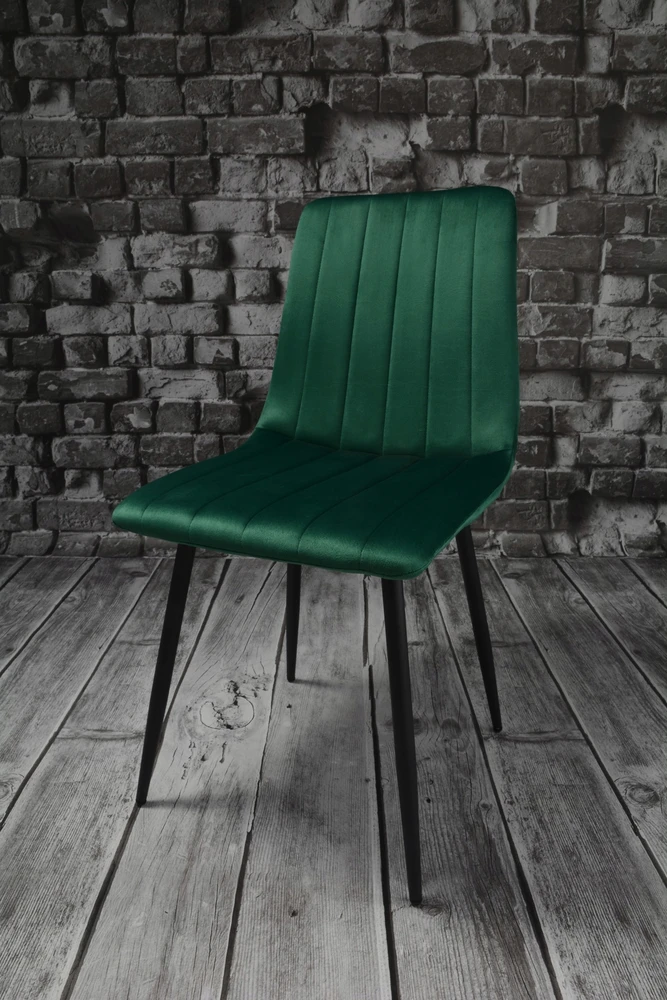 Dankor Design 4 DankorDesign AXA buteliuko žalių kėdžių rinkinys