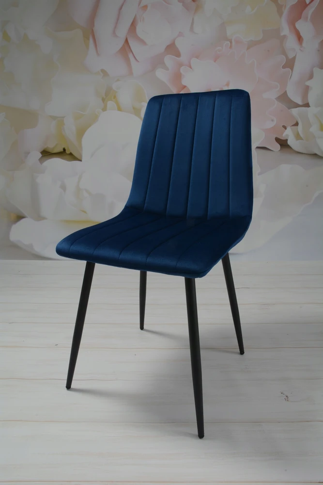Dankor Design 4 DankorDesign AXA kėdžių rinkinys, tamsiai mėlynas