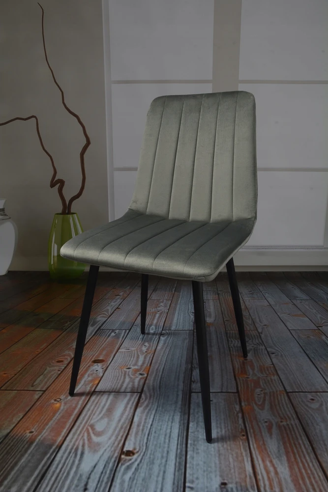 Dankor Design 4 DankorDesign AXA pilkų kėdžių rinkinys