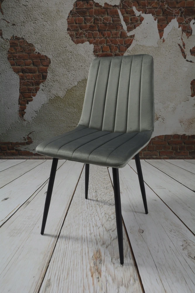Dankor Design 4 DankorDesign AXA pilkų kėdžių rinkinys