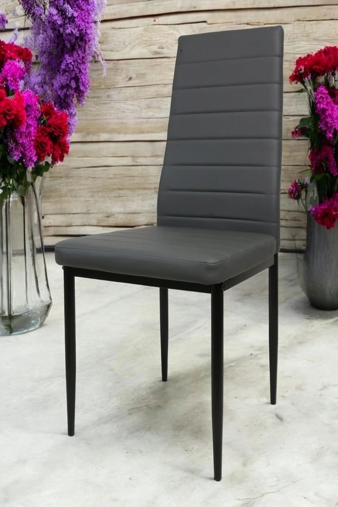 Dankor Design 4 kėdės Gamintojas glamour pilka svetainė susiūta virtuvė HIT valgomojo palėpė