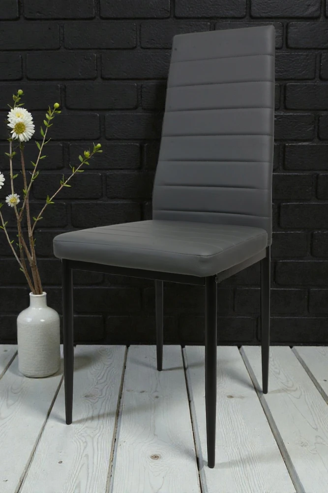 Dankor Design 4 kėdės Gamintojas glamour pilka svetainė susiūta virtuvė HIT valgomojo palėpė