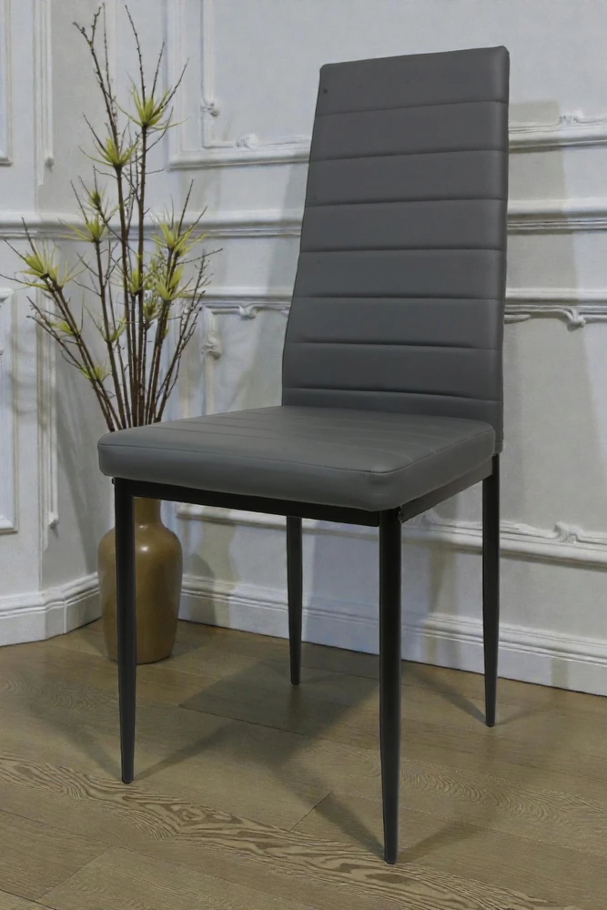 Dankor Design 4 kėdės Gamintojas glamour pilka svetainė susiūta virtuvė HIT valgomojo palėpė