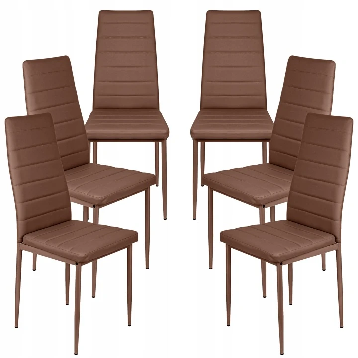 Dankor Design 4 x RUDA EKO ODA MINŠTA KĖDĖ SVETAINES VALGOMAS VITO