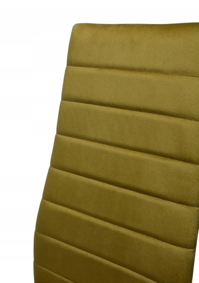 Dankor Design 6 auksinių veliūrinių kėdžių rinkinys Elegance and Comfort HIT glamour HIT