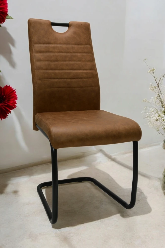 Dankor Design DankorDesign TRIS kėdė, konjakas, SVETAINEI, VALGOMAI, MODERNAUS GLAMOUR