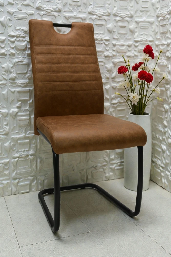 Dankor Design DankorDesign TRIS kėdė, konjakas, SVETAINEI, VALGOMAI, MODERNAUS GLAMOUR