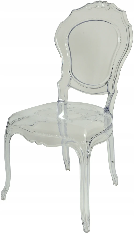 Dankor Design GLAMOUR kėdė, polikarbonatas, skaidri violetinė