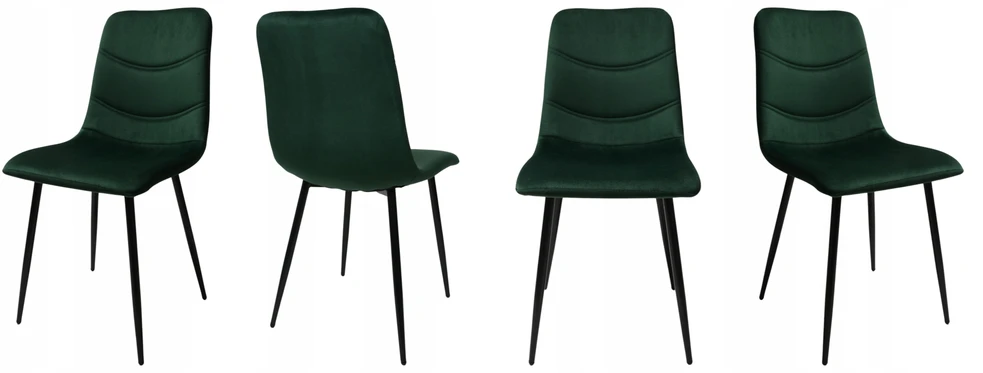 Dankor Design Laiminga kėdė, žalias aksomas, aksomas, žavinga, moderni, minkšta, palėpė