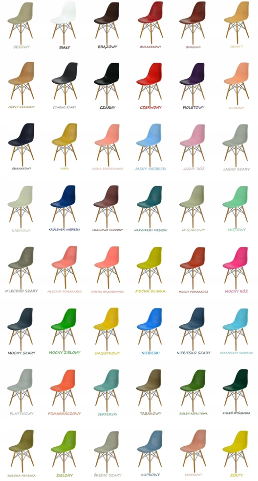 Dankor Design Milano Design DSW DSR kėdė LIGHT Rožinis