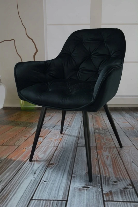 Dankor Design MINŠTAS, DYGTAS FOTOLIS SVETAINEI, VALGOMAI, Juodas VELIURAS ARTEN