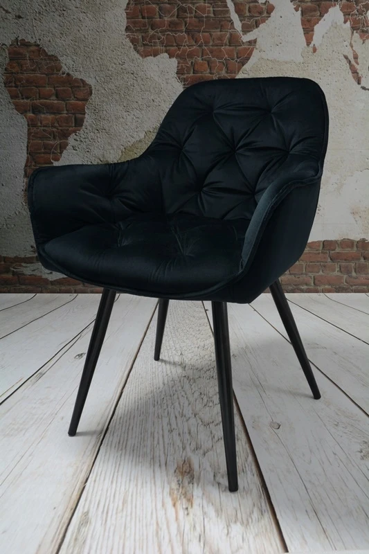 Dankor Design MINŠTAS, DYGTAS FOTOLIS SVETAINEI, VALGOMAI, Juodas VELIURAS ARTEN