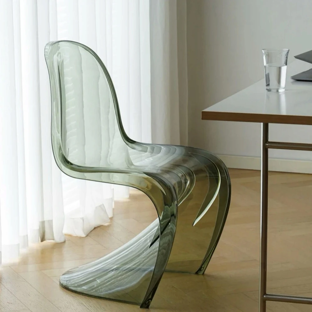Dankor Design PAN kėdė Skaidri dūminė glamūrinė palėpė moderni glamūrinė svetainė HIT