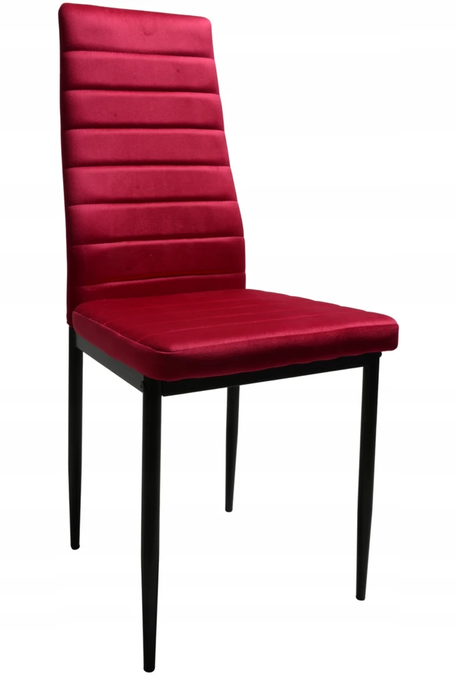 Dankor Design Rožinė ir raudona aksominė kėdė, elegancija ir komfortas HIT, modernus žavesys