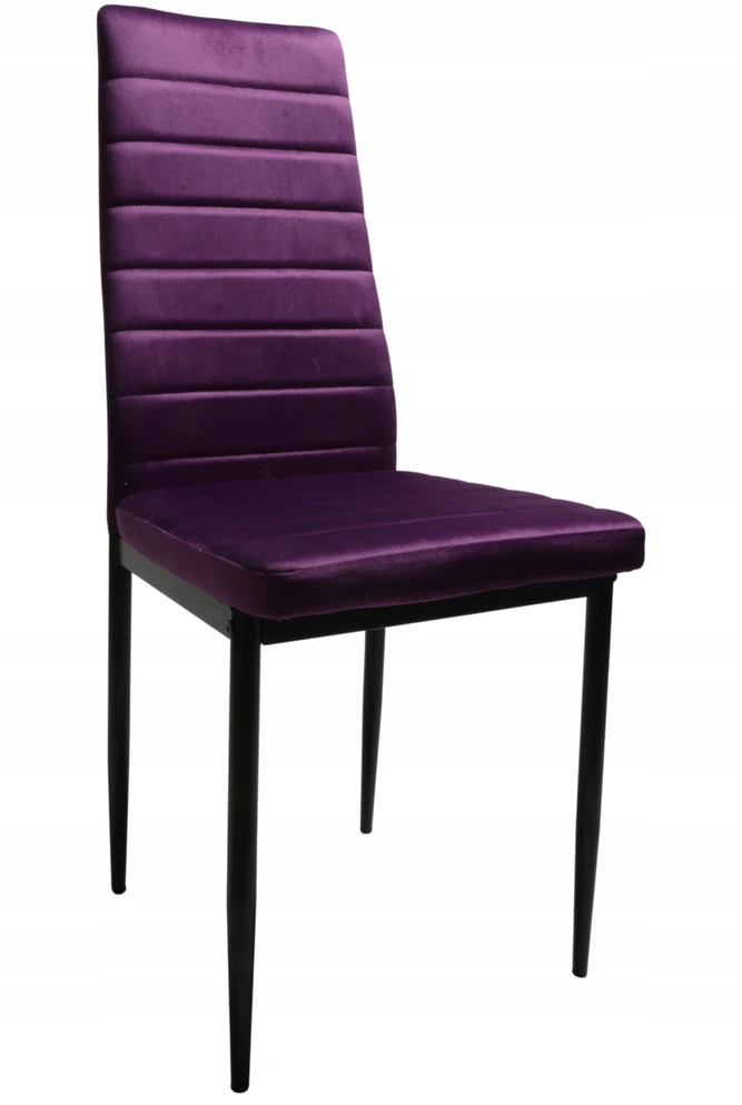 Dankor Design Veliūrinė violetinė kėdė Elegancija ir komfortas žavinga moderni svetainė HIT