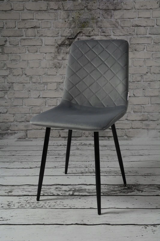 Dankor Design Vita kėdė, pilkas aksomas