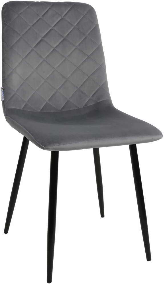 Dankor Design Vita kėdė, pilkas aksomas
