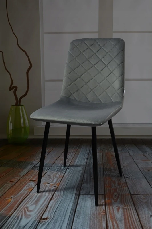 Dankor Design Vita kėdė, pilkas aksomas