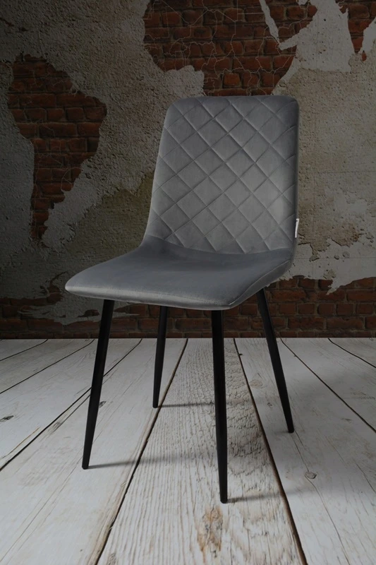 Dankor Design Vita kėdė, pilkas aksomas