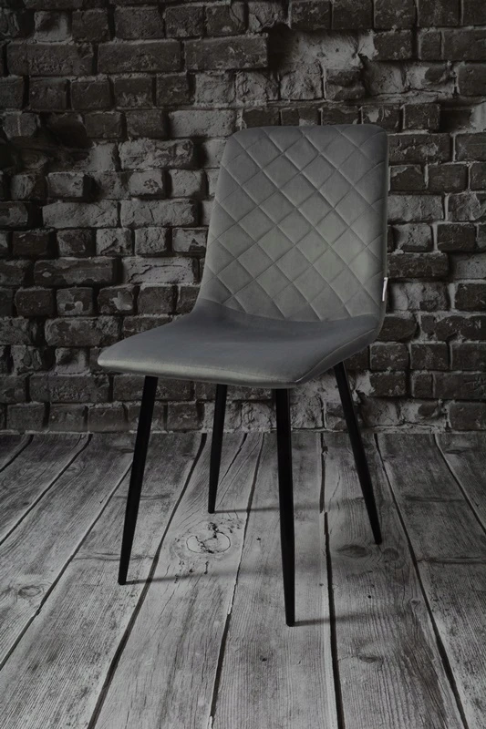 Dankor Design Vita kėdė, pilkas aksomas