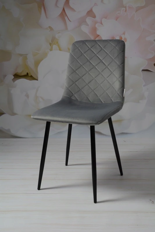 Dankor Design Vita kėdė, pilkas aksomas