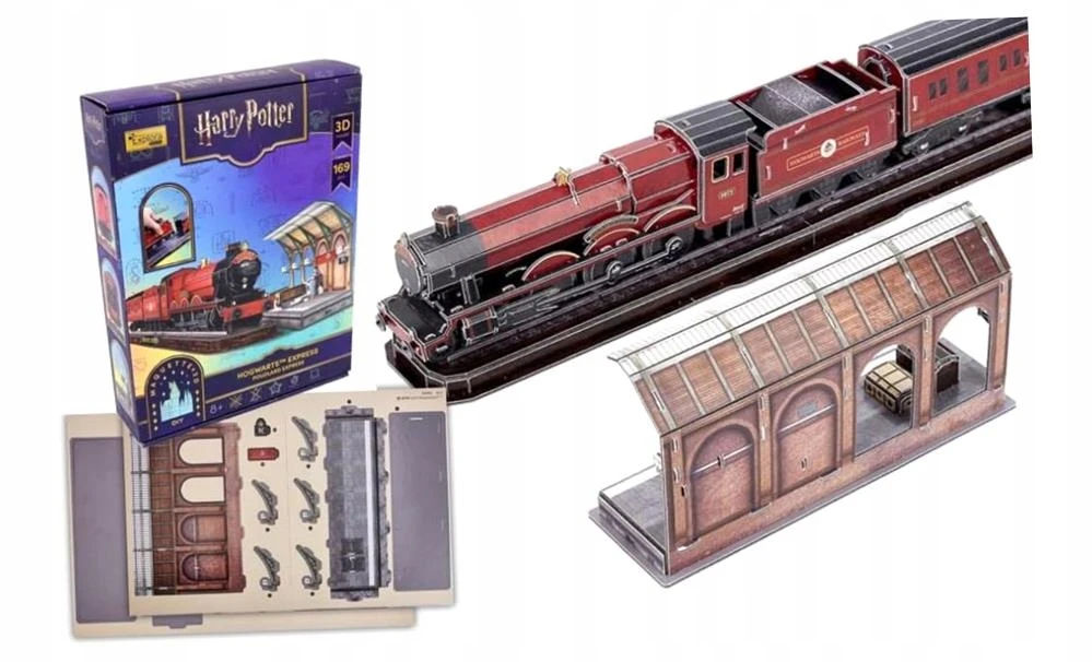 Dante CubicFun 3D dėlionė Harry Potter Hogwart Express traukinys