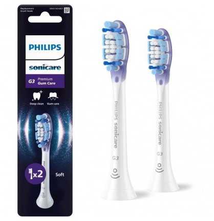 Philips Sonicare S2 Sensitive Standartinės „Sonic“ dantų šepetėlio galvutės HX6052/10