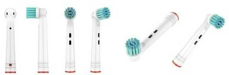 Dantų šepetėlio galvutės Nordic Quality tinka Oral-B®, Jautrus 4vnt. / 2270011