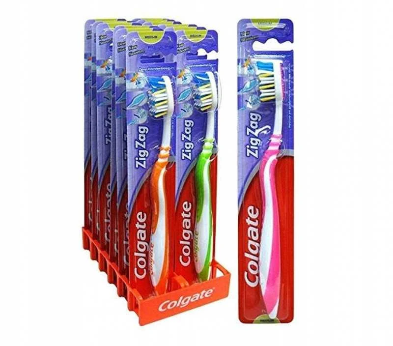 Dantų šepetėlis Colgate zig zag medium