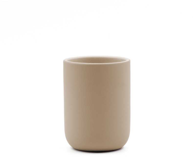 Dantų šepetėlių laikiklis D7,5xH10,5 cm keramikinis CERALIA douceur d'intérieur