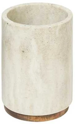 Atmosphera Dantų šepetėlių laikiklis D7xH10,5 cm polirezininis COME 5Five 200158A