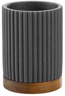 Douceur Dinterieur Dantų šepetėlių laikiklis D8xH10,8 cm polirezininis NIAGARA douceur d'intérieur