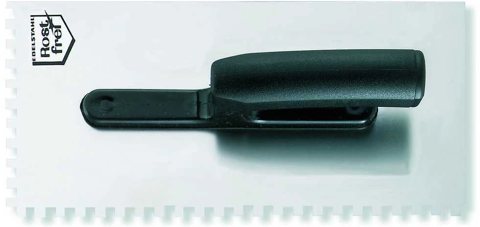 Dantyta glaistykle COLOR EXPERT, 10 x 10 mm, plastikinė rankena